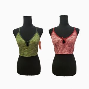 Red and green tank top bundle